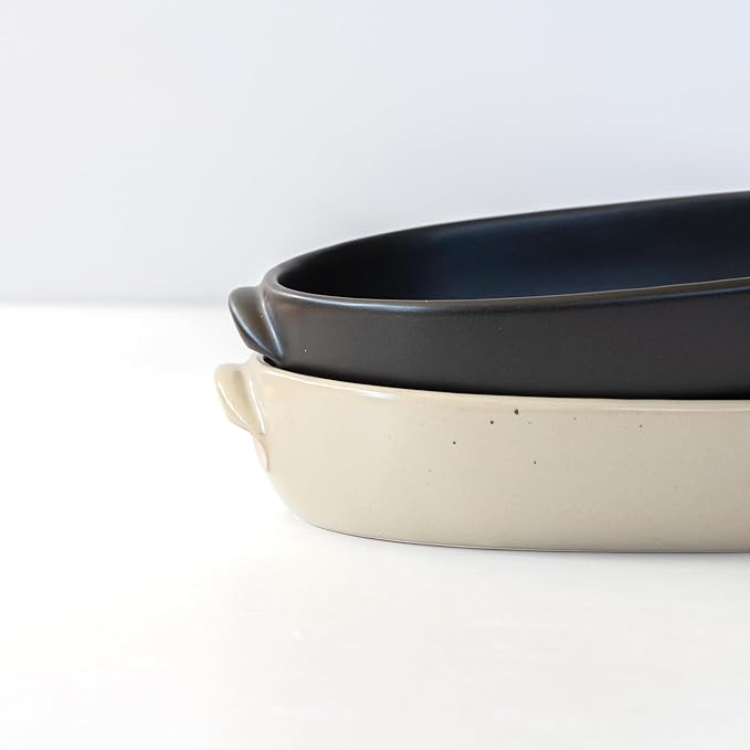 Banko Ware Au Gratin Dish, Large, Diameter Approx. 11.8 inches (30 cm), Heat Resistant, Pottery, Oven Safe, Direct Fire, Microwave and Dishwasher Safe, Black, Made in Japan