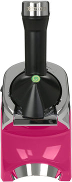 Yonanas 988HP Deluxe Vegan Non-Dairy Frozen Fruit Soft Serve Dessert Maker, BPA Free, Includes 75 Recipes, 200 Watts, Pink