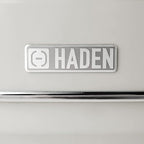 Haden Heritage 2 Slice Wide Slot Stainless Steel Toaster with Adjustable Browning Control & Non-Slip Feet, Ivory & Chrome