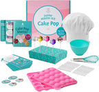 Tovla Jr. Ultimate Reusable Cake Pop-Making Kit for Kids – Fun DIY Baking Kit, STEM Activity for Ages 4+, Visual Learning Cake Pop Molds & Tools Set, Great Gift for Young Chefs