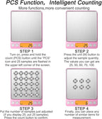 0.01g High Precision Kitchen Food Scale, Diyife 500g Portable Digital Scale with LCD Display, Tare, Multifunctional Gram Scale Weight for Cooking, Baking, Jewelry, 2 Tray, Batteries Included, Pink