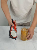Otstar Latest Jar Opener for Seniors with Arthritis, Weak Hands, Multi-function Bottle Opener with Non Slip Rubber Jar Opener Gripper Pad and Corkscrew Wine Opener