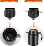 OARSE 16oz Camping Coffee Maker Pour Over Coffee Maker Set，Camp Pour Over Set，Portable Coffee Kit for Travel, Camping, Offices, Backpacking