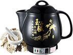 Electric Smart Herbal Pot, Automatic Chinese Medicine Decoction Pot, 3 Temp Modes (Boil/Simmer/Warm), Auto Shut-Off & Boil-Dry Protection, for TCM, Herbs, Tea