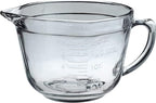 Anchor Hocking Batter Bowl, 2 Quart Glass Mixing Bowl