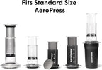 AeroPress Coffee Maker White Paper Micro-Filters, Compostable Coffee Filters Made From White, Chlorine-Free Paper, Fits Standard Size AeroPress Manual Coffee Makers, 350 Count