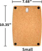 Cutting Boards for Kitchen Dishwasher Safe Eco-Friendly Composite Cutting Board Set of 2, Reversible Chopping Board with Handles & Juice Grooves, Small & Large Cutting Board for Countertop