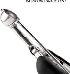 Small Cookie Scoop Set - 3 PCS Include 1 tsp / 2 tsp / 3 tsp Cookie Dough Scoop, Cookies Scoops for Baking, Made of 18/8 Stainless Steel, Good Soft Grips, Quick Trigger Release
