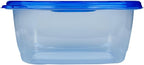 Glad GladWare Deep Dish Food Storage Containers with Lids, Large Rectangle BPA Free Plastic for Soups Salads and Meal Prep, Lock Tight Seal, Microwave Dishwasher Safe, 64 Oz, 3 Count