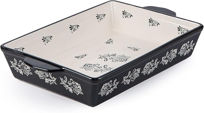 Wisenvoy Casserole Dish Baking Dish Ceramic Lasagna Pan Bakeware Sets Baking Dishes 13x9 Baking Dish
