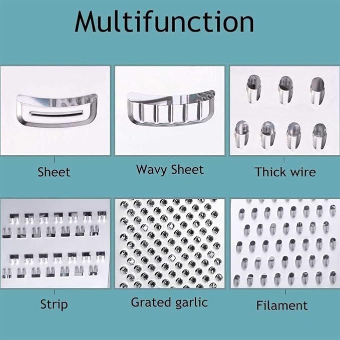 Multifunctional Peelers，Vegetable slicer,Multi-Faceted Diced Grater Peeler Kitchen Accessories Peeler ABS+PP+TPR430 Stainless Steel Peeling Machine Tool for Household Kitchen Fruits and Vegetables Kit