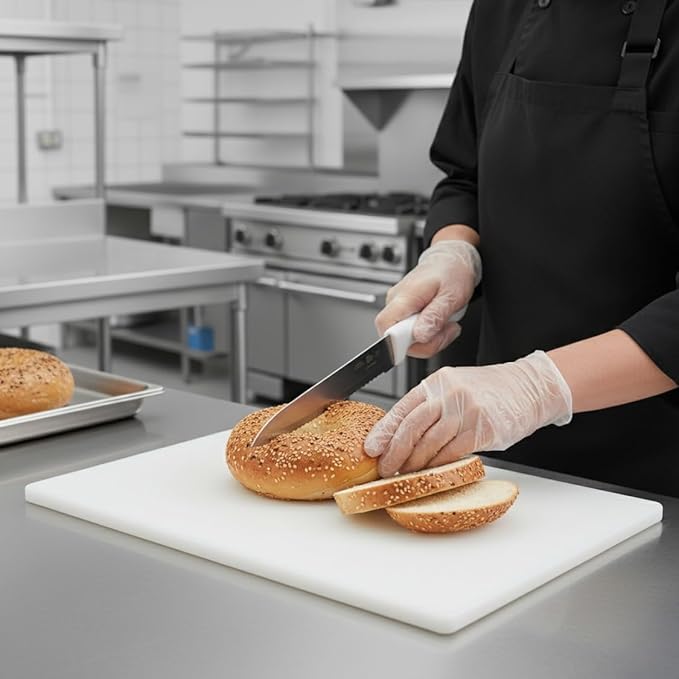 TrueCraftware- Cutting Boards for Kitchen 18" X 12" X 1/2” Assorted Colors Set of 6- Color Coded Durable Kitchen Cutting Board Chopping Board Non Slip Cutting Mat for Meat Vegetables Dishwasher Safe