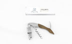 ELEGANTZ Wine Bottle Opener Set – Premium Corkscrew with Foil Cutter & Beer Bottle Opener – Ergonomic Wooden Handle for Smooth Cork Removal – Sommelier Accessories Gift for Wine Lovers