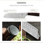 FULLHI Knife Set, 14pcs Japanese Knives Set, Premium German Stainless Steel chef Knife Set