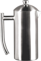 Frieling Double-Wall Stainless Steel Coffee Press - 17 oz - Insulated French Press Coffee Maker for Camping & Travel - Non Plastic Design