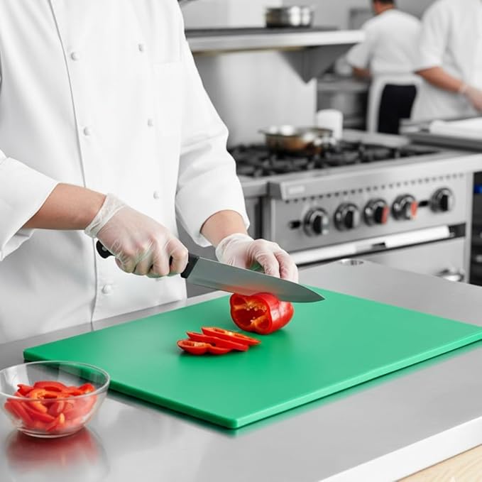 TrueCraftware- Set of 6 Cutting Boards for Kitchen 20" X 15" X 1/2” Assorted Colors- Color Coded Durable Kitchen Cutting Board Chopping Board Non Slip Cutting Mat for Meat Vegetables Dishwasher Safe