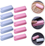 BESPORTBLE 20pcs Nut Opener Melon Seed Peeling Clips Set, Multipurpose Nut Shucker Tools with Nordic Pink and Blue Colors, Kitchen Specialty Gadget for Shelling Sunflower and Random Color