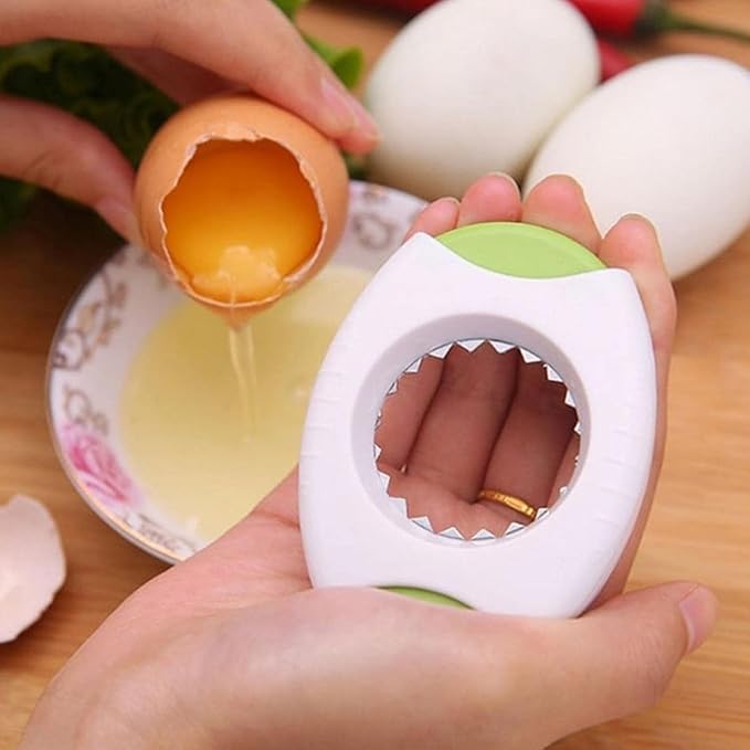 Blue Egg Shell Opener Egg Topper Cutter Egg Cracker Separator for Quickly Cutting Off The Tops of Eggs Egg Shell Scissors Opener Kitchen Gadgets Tools, Specialty Tools and Gadgets