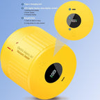 LOVE MOMENT Electric Mason Jar Vacuum Sealer Kit for Wide Mouth and Regular Mouth Mason Jar - Yellow