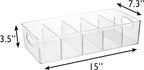 ClearSpace Plastic Pantry Organization and Storage Bins with Removable Dividers – Perfect Kitchen Organization or Kitchen Storage – Refrigerator Organizer Bins, Cabinet Organizers (4 Pack XL)