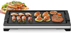 Electric Smokeless Indoor Griddle, Flat Top Grill, 1800W Fast Heat Up BBQ Grill, Large Nonstick Cooking Plate, 5 Levels Adjustable Temperature, Detachable & Dishwasher Safe, Cool-touch Handles, Black