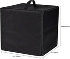 AF-WAN Coffee Maker dust Cover ,Waterproof,UV resistant,Compatible with Ninja CFN601 Espresso & Coffee Barista System/Ninja CM401 Coffee Maker/for Cuisinart Coffee Maker SS-16 (Black), Suitable