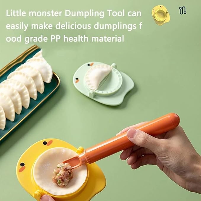 Cartoon Dumpling Tool Little Pattern Lazy Maker Device Kitchen Utensils Gadget Sets Accessories