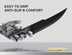 Knife Set - 15 PCS Kitchen Knife Set with Built-in Knife Sharpener Block - Stainless Steel Knife Block Set - Dishwasher Safe, Elegant Box for Her Women Wife, Valentines Day, Pink