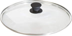 Lodge Round Tempered Glass Lid - Versatile Glass Lid for 12 Inch Skillets, Pans, and Dutch Ovens - Dishwasher Safe and Oven Safe up to 400° - 12 Inch