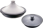 3002 ATZ0401 Ishigaki coup Deere IH tajine pot (avec couvercle en verre) 19cm blanc (Japon import / Le paquet et le manuel sont ?crites en japonais)
