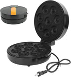 Donut Maker Donut, Electric Cake Pop Mini Cake Makers Doughnuts Maker Machine With Non Stick Surface Makes 8 Doughnuts Safe Cooking Unique Mini Appliance for Kitchen Bakery Dessert