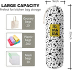 Grocery Bags Holder Organizer For Shopping Bags, Wall Mount Plastic Bags Storage Container Dispensers, Pet Lovers Home Kitchen Bags, The Bag Bag Grocery Bag Holder, Gifts For Women Cat Mom Dad (G-38)