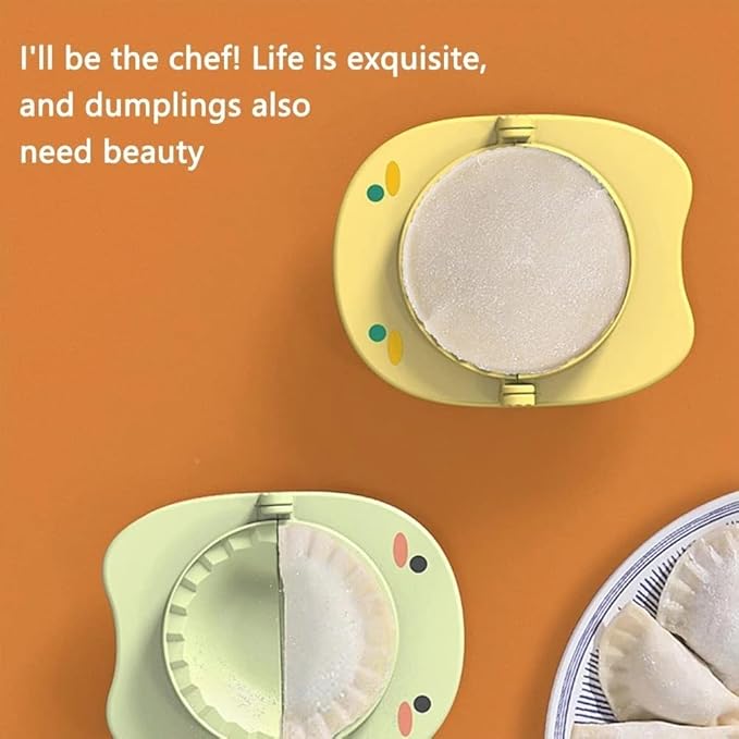 Cartoon Dumpling Tool Little Pattern Lazy Maker Device Kitchen Utensils Gadget Sets Accessories