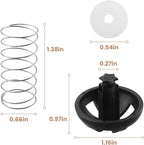 Coffee Replacement Brew Basket Spring Loaded Stopper Kits For Decker Hamilton Coffee Maker Parts and Mr. Coffee Black, Compatible with Majority 4-12 Cup Drip Coffee Makers - 990117900 990237500