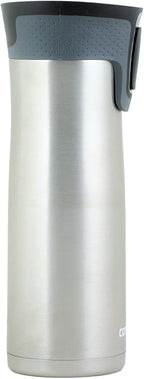 Contigo West Loop 20oz Stainless Steel Vacuum-Insulated Travel Mug Spill-Proof Keeps Drinks Hot for 5 Hours Cold for 12 Hours Perfect for Commuters and Travelers