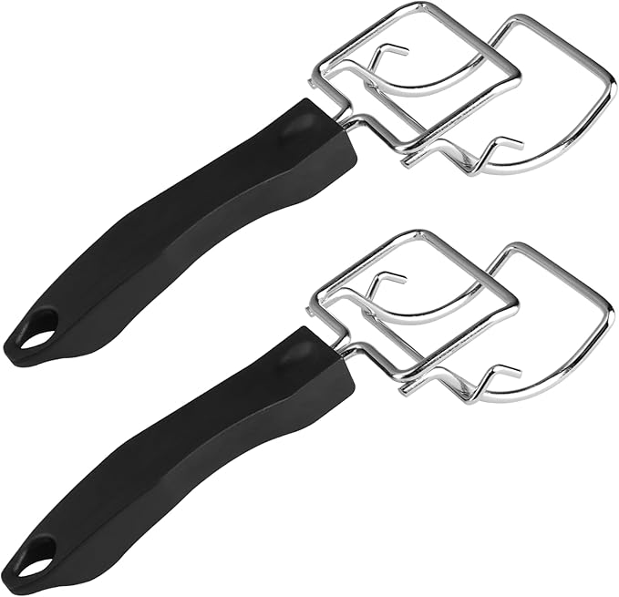 2-Pack Air Fryer Convection Toaster Oven Tray Extractor, Oven Food Scald Resistant Clip & Trays Grills Air Fryer Accessories for Air Fryer, Toaster Oven,Used to Quickly Remove