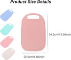3 Pack Small Cutting Board for Kitchen Wheat Straw Plastic Cute Mini Kids Cutting Boards Fruit Mats