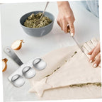 1set Stainless Steel Meatball Maker Set Kitchen Gadget for Meatballs Shrimp Balls Easy to Use Lightweight Kitchen Tool for Home Cooking and Hot Pot