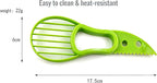 3 In 1 Avocado Peeler Slicer Tool - Avocado Slicer - Avocado Cutter and Scooper for Fruits & Vegetable - Avocado Pitter
