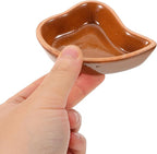 ULTECHNOVO Ceramic Egg Cooker Mold for Microwave Oven Reusable Steaming Pot Egg Poacher Small Pancake Shaper Mold Kitchen Specialty Cookware