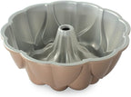 Nordic Ware Magnolia Bundt, 10 Cup, Toffee