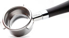CREMA Coffee Products 54mm Bottomless Naked Portafilter | Compatible with 54mm Breville Machines | Includes Double Shot Filter Basket | Sandalwood