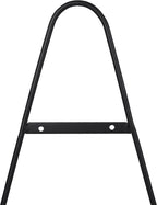 Milltown Merchants™ Metal Display Stand - Free Standing or Wall Mounted Decorative Plate Holder - Versatile Plate Hanger Stand - Black Metal Plate Stand - (2 Pack, X-Large)