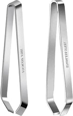 CoguZed Professional Fish Bone Tweezers and Pliers Set, Stainless Steel Flat and Slant Tweezers, Pin Bone Remover for Salmon, Trout, Catfish, Precision Deboning Tool for Kitchen