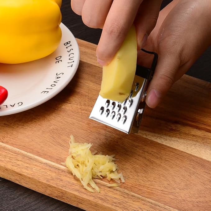 Purple Vegetables Shredder Easy To Use Convenient Stainless Steel Rust Resistant Safe Cheese Grater Kitchen Gadgets，Graters, Peelers and Slicers