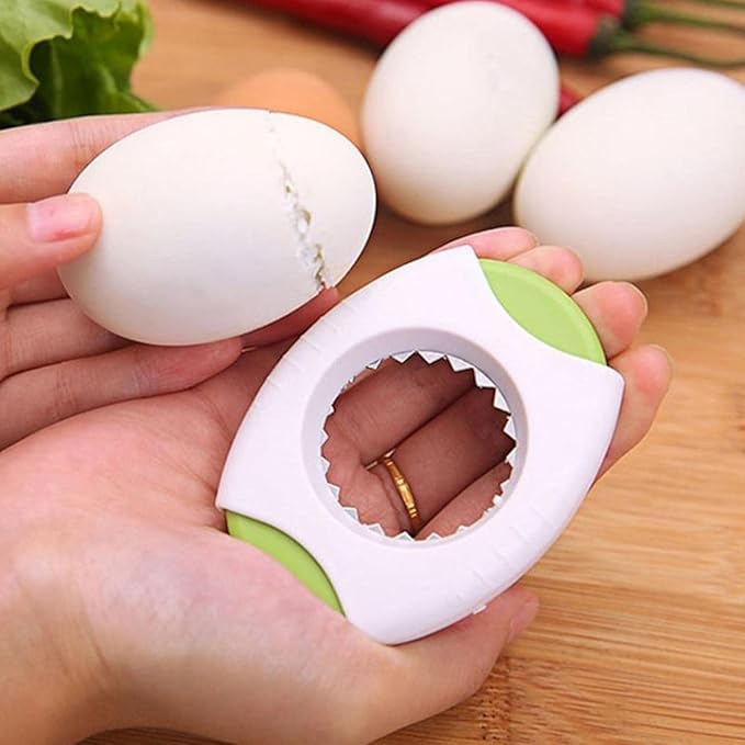 Blue Egg Shell Opener Egg Topper Cutter Egg Cracker Separator for Quickly Cutting Off The Tops of Eggs Egg Shell Scissors Opener Kitchen Gadgets Tools, Specialty Tools and Gadgets