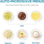 Midea MM12S2ASZ Microwave Oven, 1.2 cu.ft Drawer, Stainless Steel, Child Safety Lock