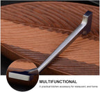 BESTonZON Stainless Steel T Shaped Eel Nail Kitchen Tool for Fish Killing Seafood Preparation Home Use 304 Stainless Sturdy Fish Spike Specialty Gadget