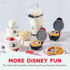 Disney DASH Fresh Pop Popcorn Maker - Oil-Free, Air Popcorn Popper - With Measuring Cup & Recipe Guide - Perfect for Movie Nights - 16 Cups, Mickey & Minnie Design