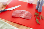 RW Base 24 Inch x 18 Inch Flexible Cutting Boards, 1 Includes 4 Mats Cutting Mats For Cooking - Dishwashable, Assorted Colors, Plastic Cutting Board Set, For Kitchen, - Restaurantware